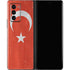 Turkish Flag Distressed Galaxy Z Fold2 5G Skin